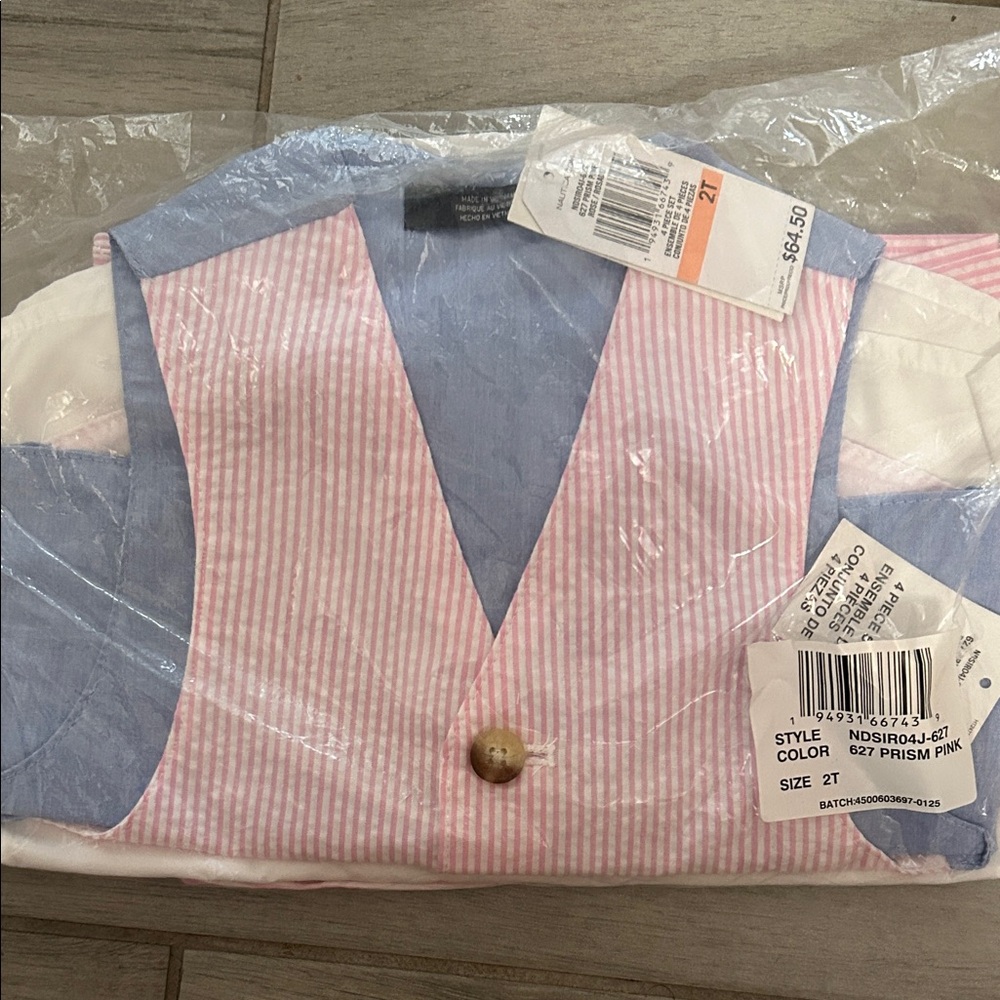 NEW 4 Piece Náutica Formal wear